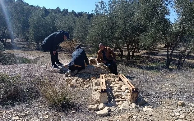 Experts bénévoles en visite de terrain dans la province de Sefrou